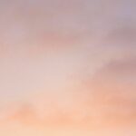 orange clouds in the sky