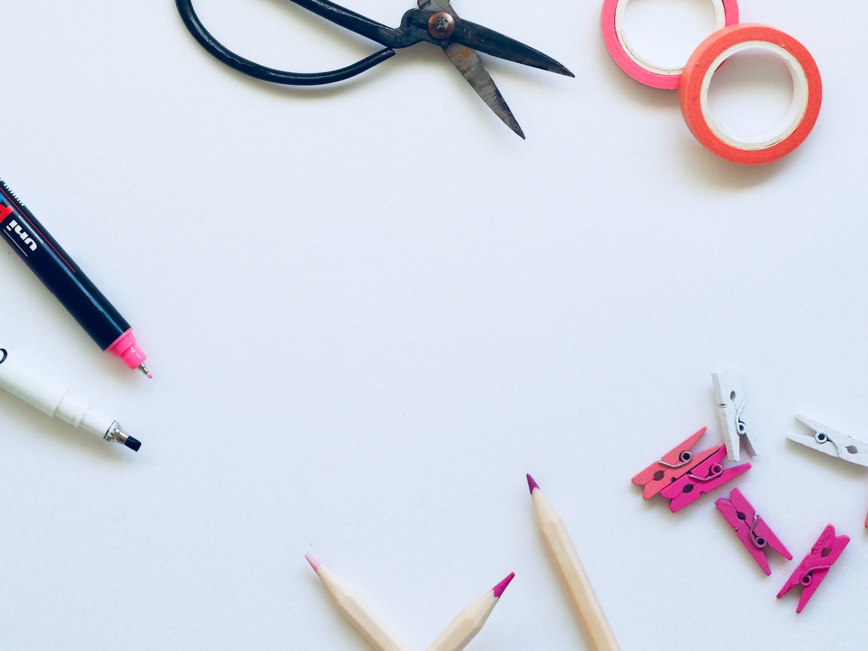 blue scissors