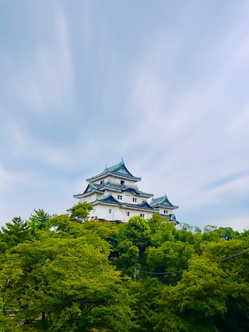 wakayama castle in japan