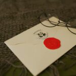 white envelope on the table