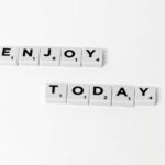 black and white scrabble tiles